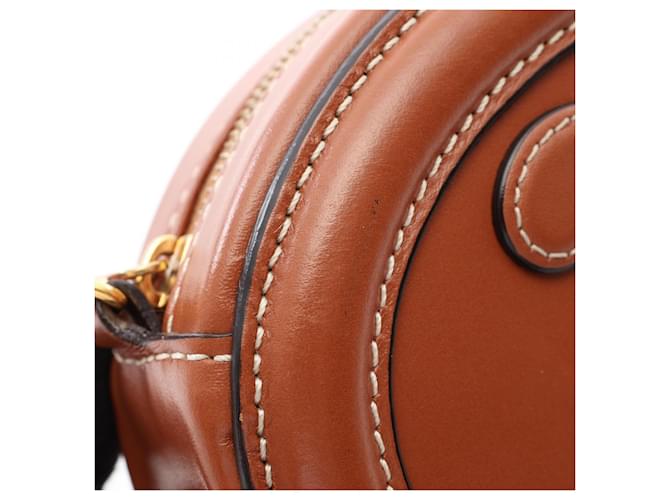 Céline Borsa Triomphe Oval Celine Marrone - vista 8