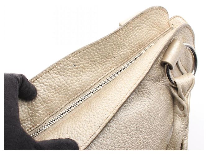 Céline Celine Bittersweet Metallic Handtasche Weiß Metallisch - Ansicht 11