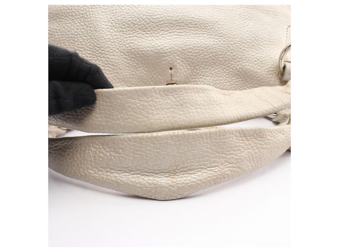 Céline Celine Bittersweet Metallic Handtasche Weiß Metallisch - Ansicht 8
