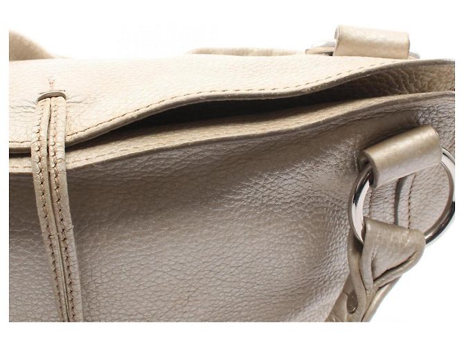 Céline Celine Bittersweet Metallic Handtasche Weiß Metallisch - Ansicht 9