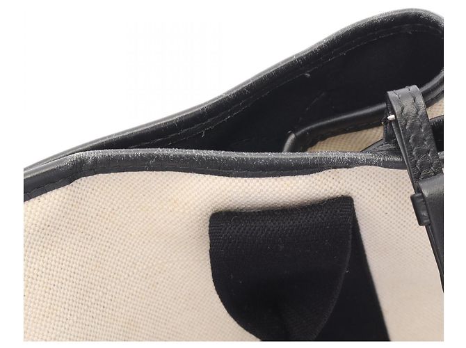 Borsa Tote Balenciaga Navy Cabas S Nero Crudo - vista 11