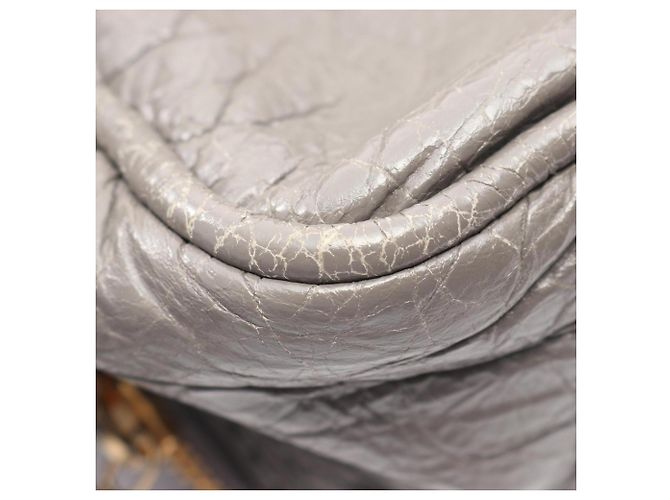 Blanket Balenciaga Graue Leder 2-Way Handtasche Braun - Ansicht 9