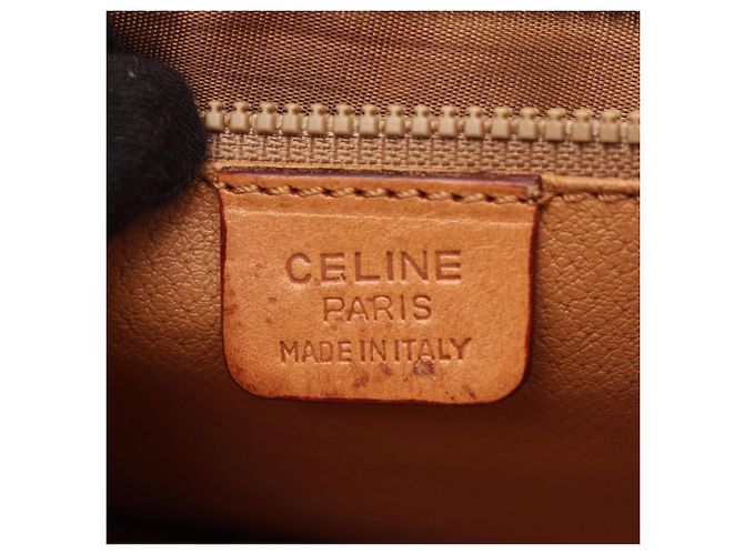 Céline Celine Macadam Schultertasche Braun Beige - Ansicht 4
