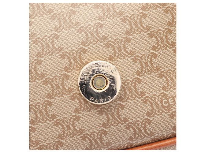Céline Celine Macadam Schultertasche Braun Beige - Ansicht 5