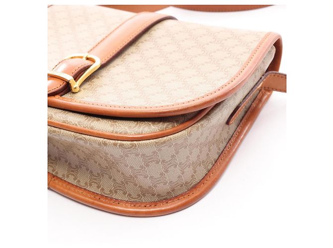 Céline Celine Macadam Schultertasche Braun Beige - Ansicht 8