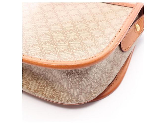 Céline Celine Macadam Schultertasche Braun Beige - Ansicht 9