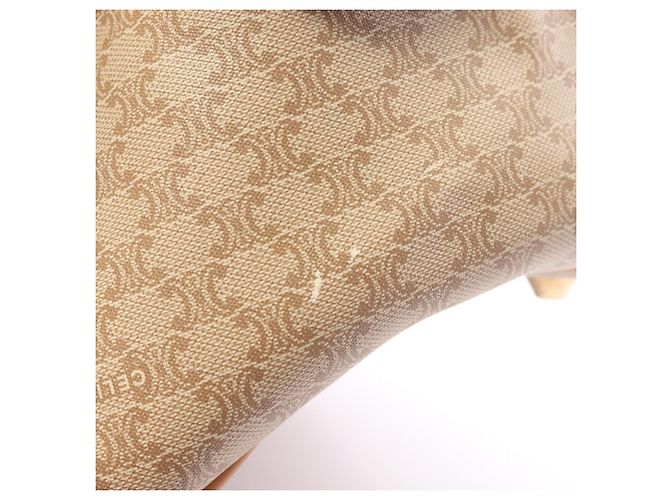 Céline Celine Macadam Handtasche Tote Braun Beige - Ansicht 14