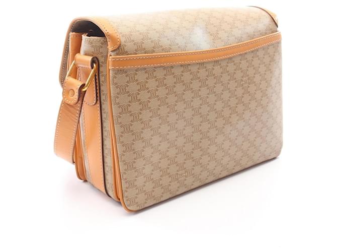 Céline Borsa a Spalla Celine Macadam Marrone Beige - vista 2
