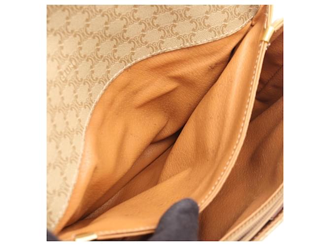 Céline Borsa a Spalla Celine Macadam Marrone Beige - vista 5