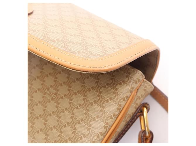Céline Borsa a Spalla Celine Macadam Marrone Beige - vista 7