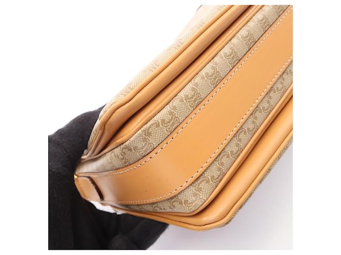 Céline Borsa a Spalla Celine Macadam Marrone Beige - vista 9