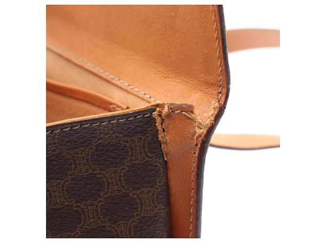 Céline Borsa Celine Macadam Marrone - vista 10