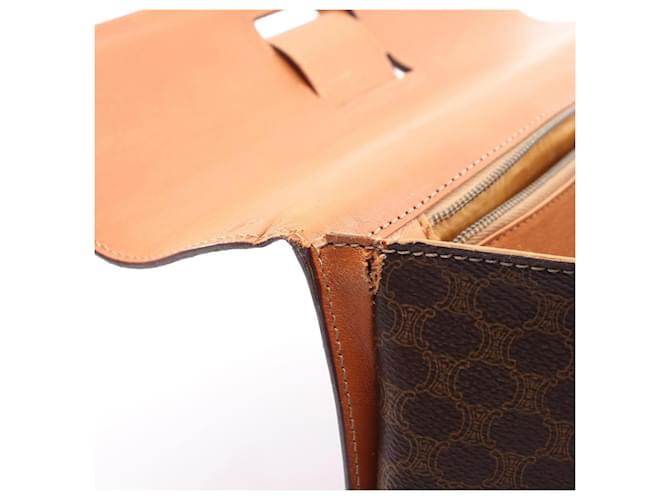 Céline Borsa Celine Macadam Marrone - vista 11