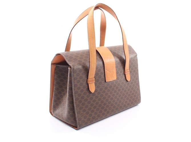 Céline Borsa Celine Macadam Marrone - vista 2
