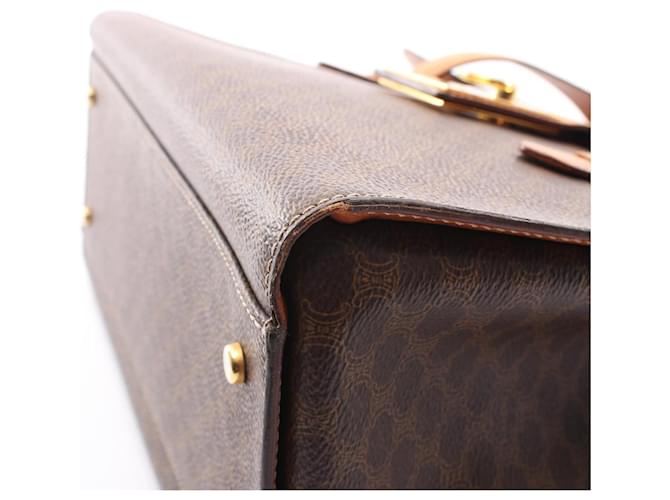 Céline Borsa Celine Macadam Marrone - vista 5