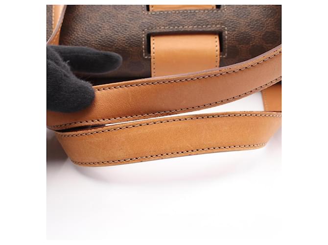 Céline Borsa Celine Macadam Marrone - vista 7