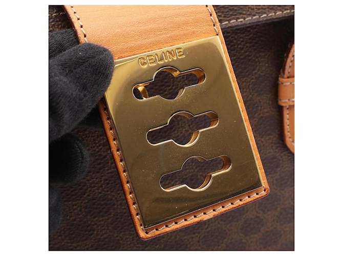 Céline Borsa Celine Macadam Marrone - vista 9