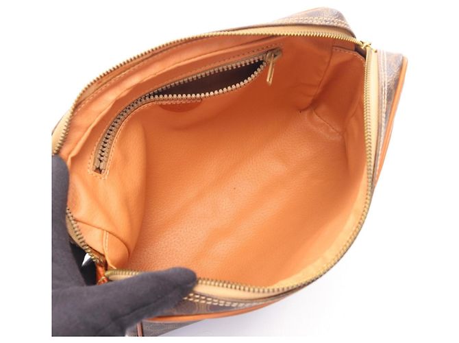 Céline Clutch Celine Macadam Marrón Castaño - vista 3