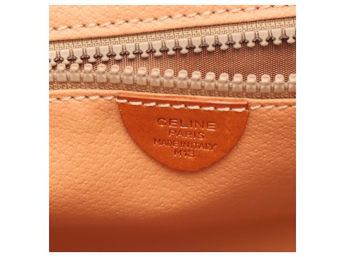 Céline Clutch Celine Macadam Marrón Castaño - vista 4