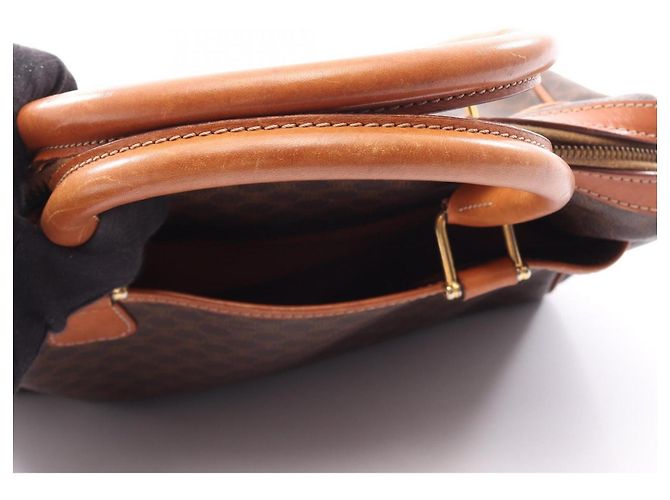 Céline Borsa Boston Celine Macadam Marrone - vista 13