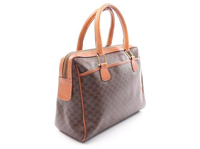 Céline Borsa Boston Celine Macadam Marrone - vista 2