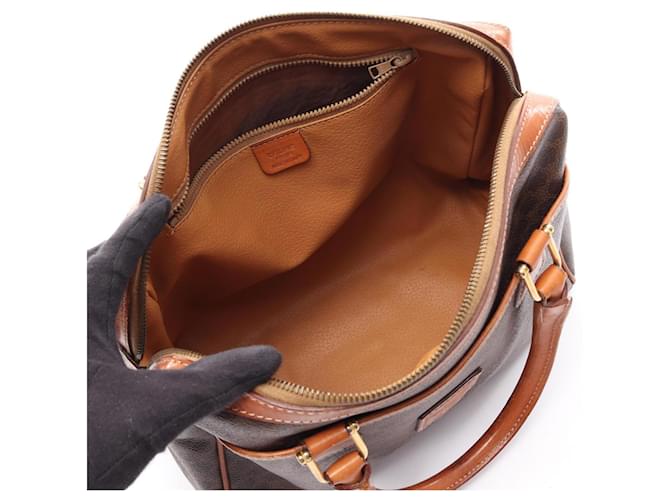 Céline Borsa Boston Celine Macadam Marrone - vista 3