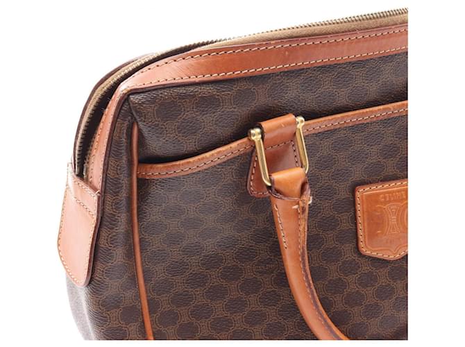 Céline Borsa Boston Celine Macadam Marrone - vista 8