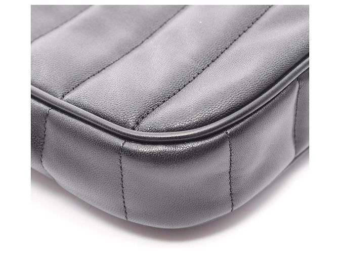 Céline Borsa a Spalla Celine Matelassé Monochrome Nero - vista 7