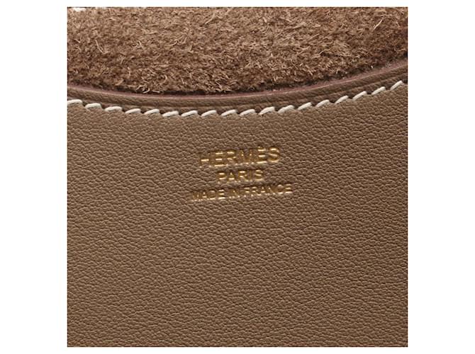 Hermès Borsa Hermes In the Loop 18 Etoupe Taupe - vista 4