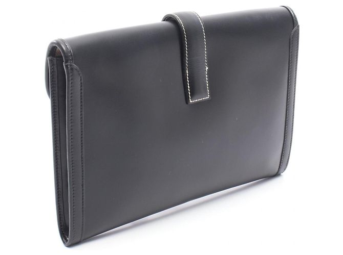 Hermès Hermes Jige PM Clutch Schwarz - Ansicht 2