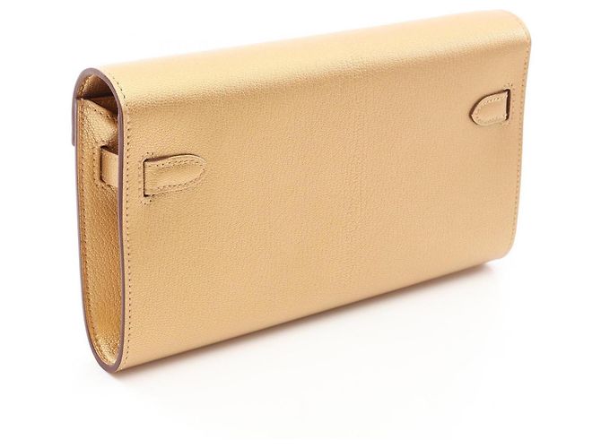 Hermès Borsa a tracolla Hermes Kelly To Go Dore D'oro - vista 2