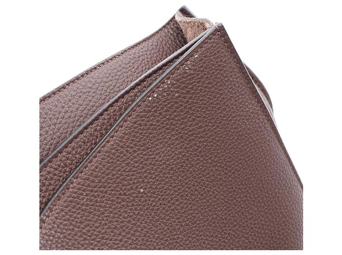 Hermès Hermes Sac à Dépêches 41 Brown Togo Leather Handbag Marrone - vista 12
