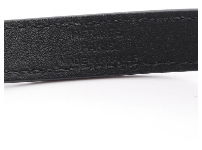 Hermès Pulsera Hermes Kelly Double Tour en Negro - vista 4