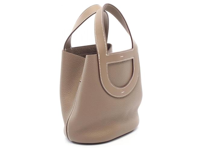 Hermès Borsa Hermes In the Loop 18 Marrone Taupe - vista 2