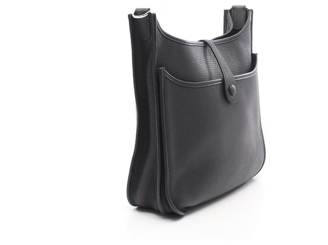 Hermès Borsa a Spalla Hermes Evelyne 3 Trois PM Nero - vista 2