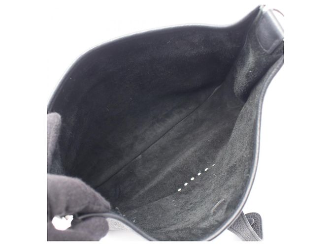 Hermès Borsa a Spalla Hermes Evelyne 3 Trois PM Nero - vista 3