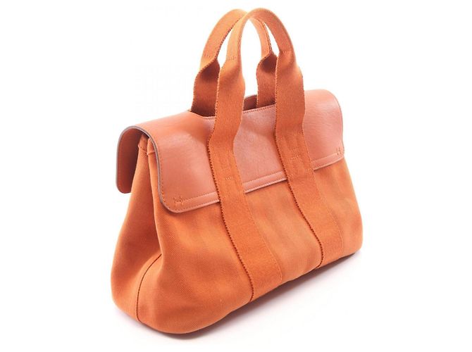 Hermès Borsa Hermes Valparaiso PM Potiron Arancione - vista 2