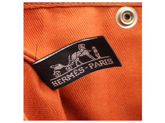 Hermès Borsa Hermes Valparaiso PM Potiron Arancione - vista 4
