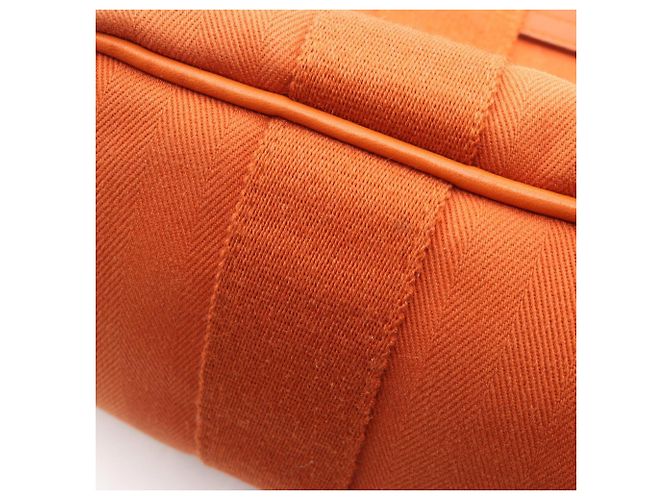Hermès Borsa Hermes Valparaiso PM Potiron Arancione - vista 9