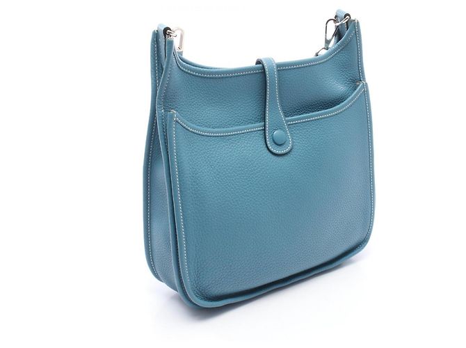 Hermès Bolso de Hombro Hermes Evelyne 3 Trois PM Azul - vista 2
