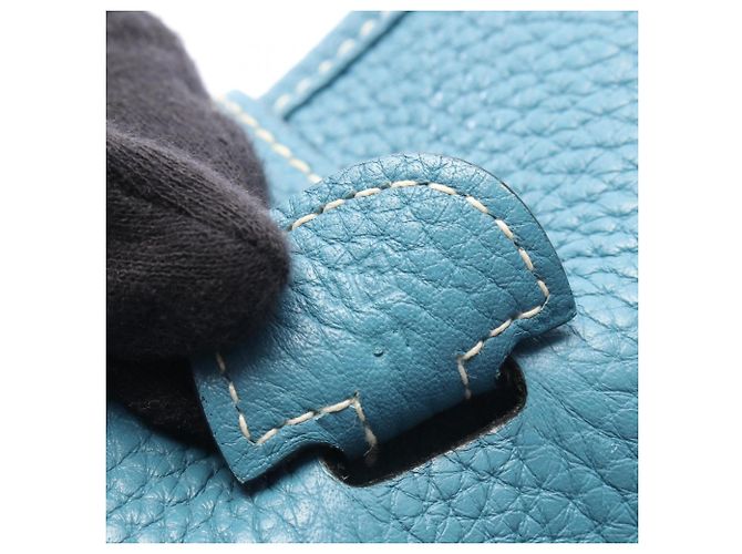 Hermès Bolso de Hombro Hermes Evelyne 3 Trois PM Azul - vista 5