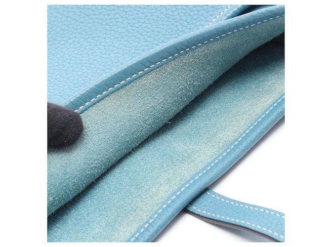 Hermès Bolso de Hombro Hermes Evelyne 3 Trois PM Azul - vista 7
