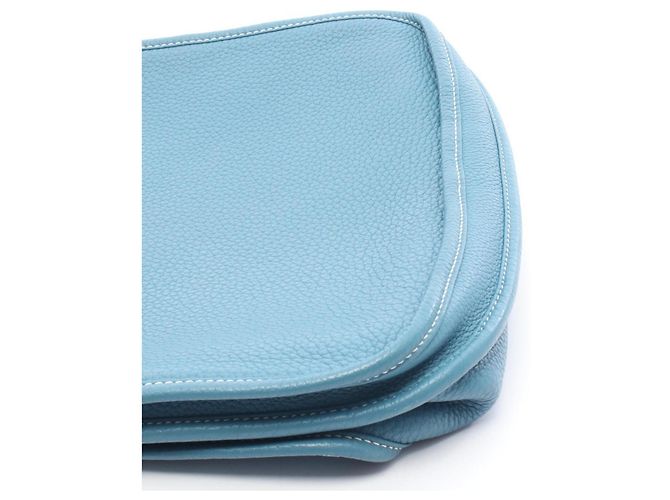 Hermès Bolso de Hombro Hermes Evelyne 3 Trois PM Azul - vista 9