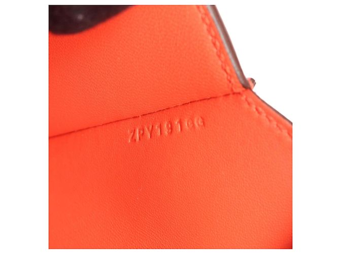 Hermès Mini borsa a tracolla Hermes Della Cavalleria Rosa Rosso - vista 5