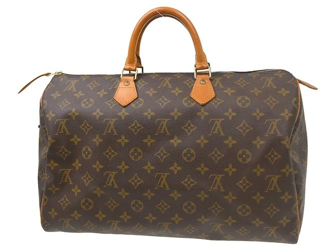 Louis Vuitton Speedy Monogram Canvas 40 Marrone - vista 2