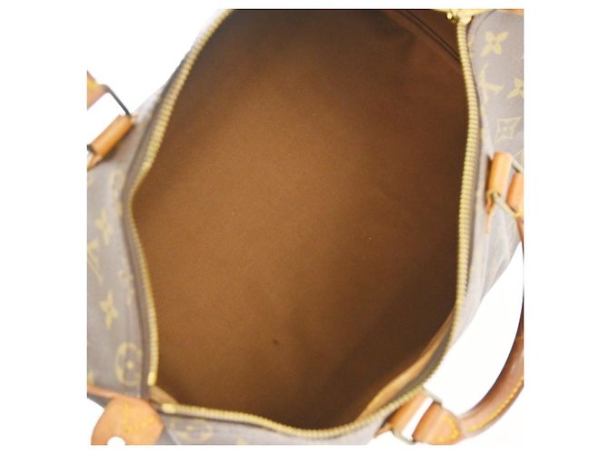 Louis Vuitton Speedy Monogram Canvas 35 Marrone - vista 3