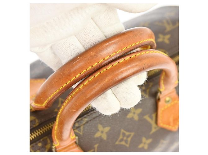 Louis Vuitton Speedy Monogram Canvas 35 Marrone - vista 6