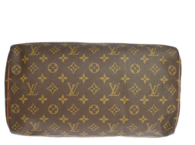 Louis Vuitton Speedy Monogram Canvas 35 Marrone - vista 7