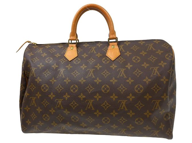 Louis Vuitton Speedy Monogram Canvas 40 Marrone - vista 2