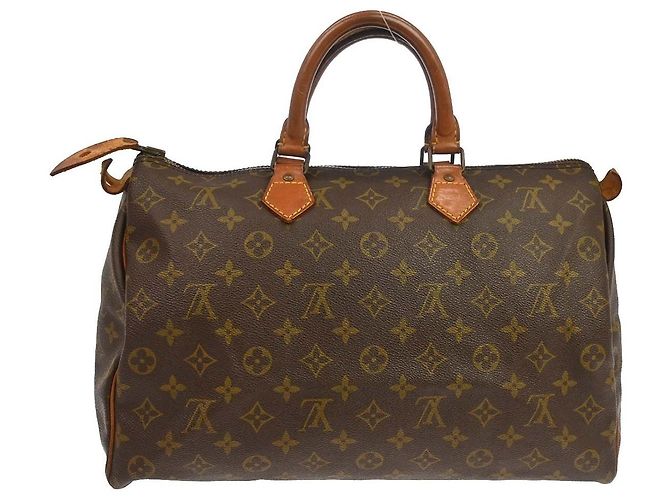 Louis Vuitton Speedy Monogram Canvas 35 Marrom - vista 2
